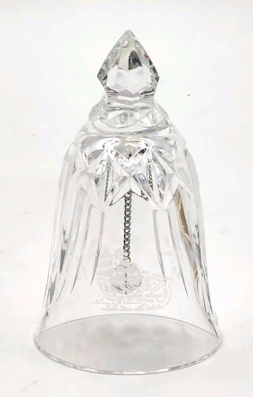 1997 Waterford Crystal Bell Songs of Christmas Jingle Bells Ireland 2nd Edition